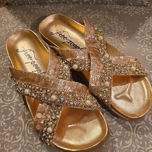 NWOT Free People Moon Child Sandals - Picture 6 of 16